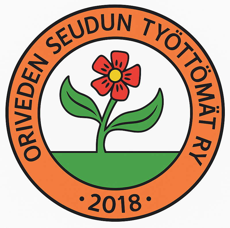 Oriveden seudun työttömien yhdistyksen logo.